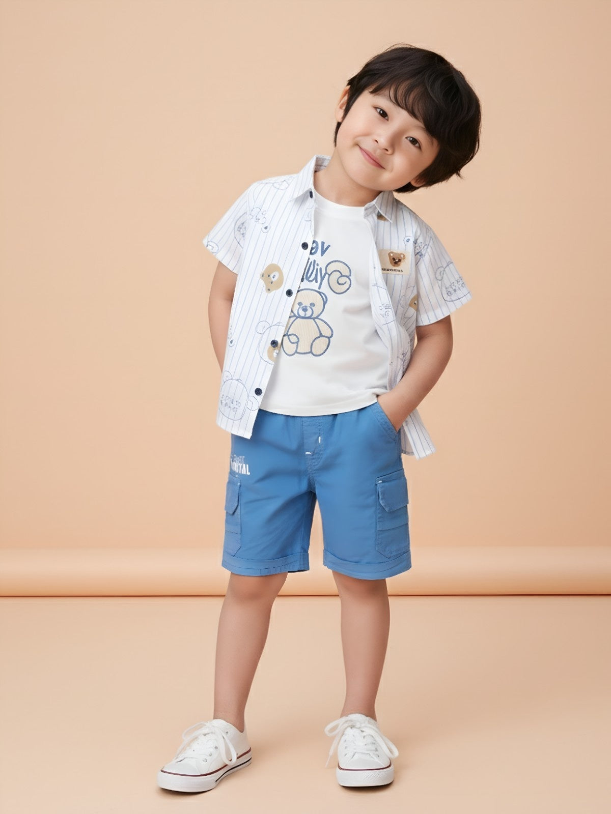 Boys Casual Summer Outfit Set