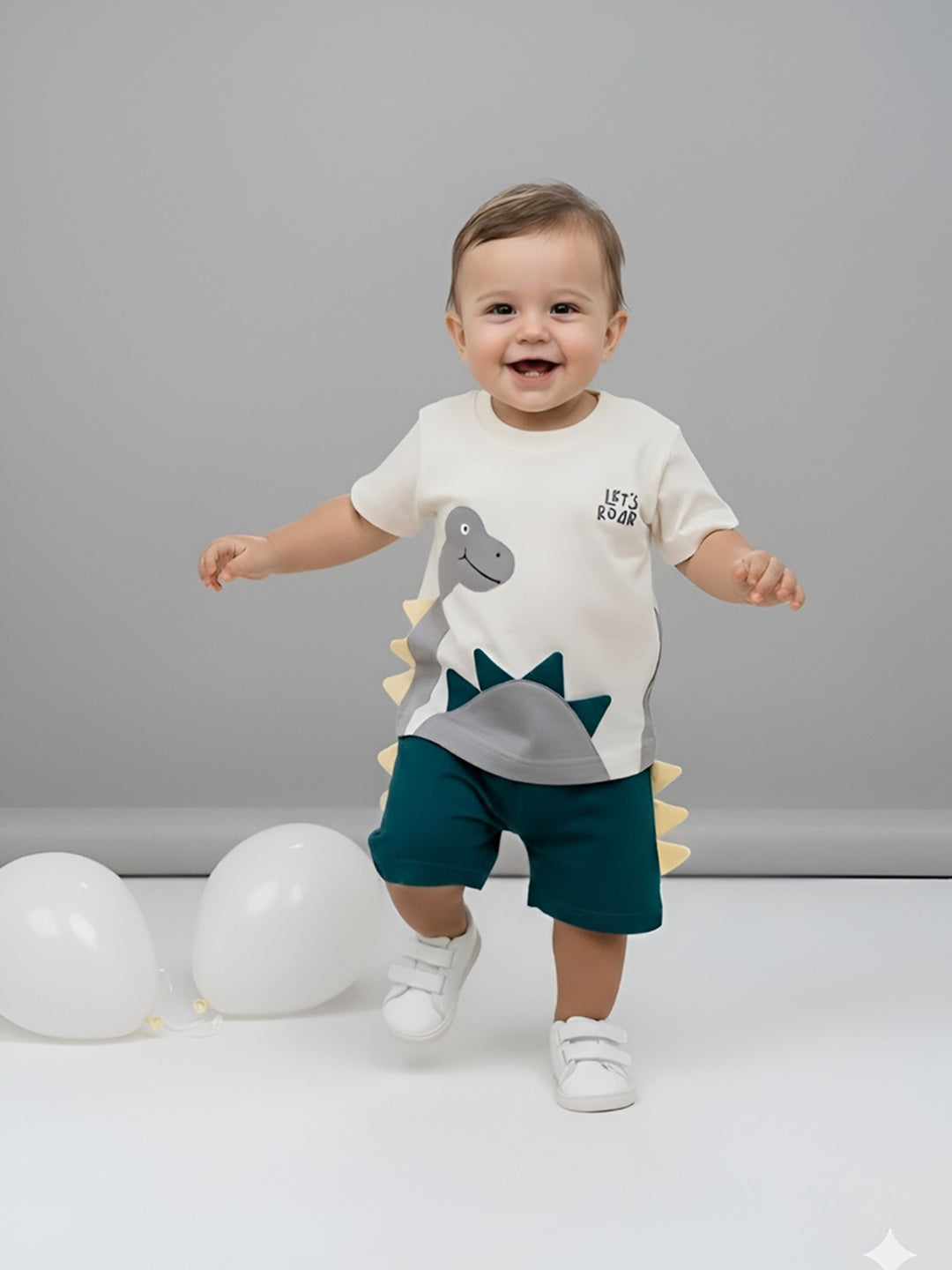 Baby Boys Casual Shirt with Shorts