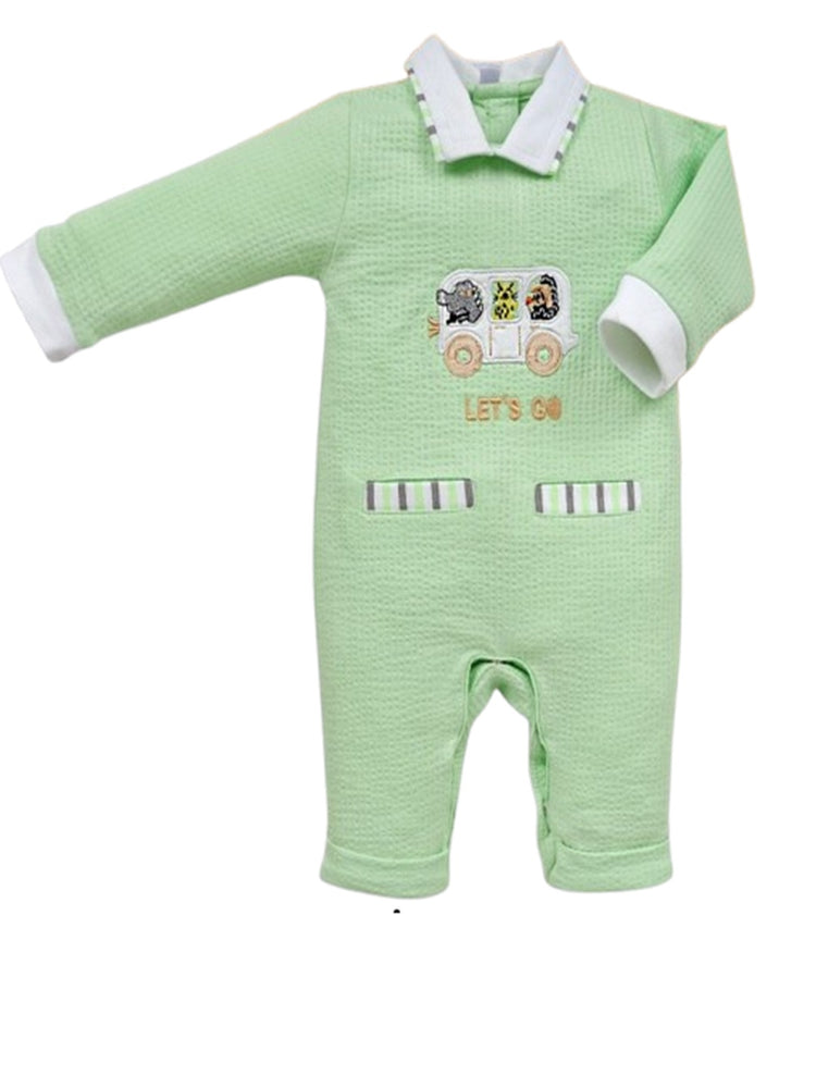 Pompidou Full Sleeves Rompers For Baby Boys