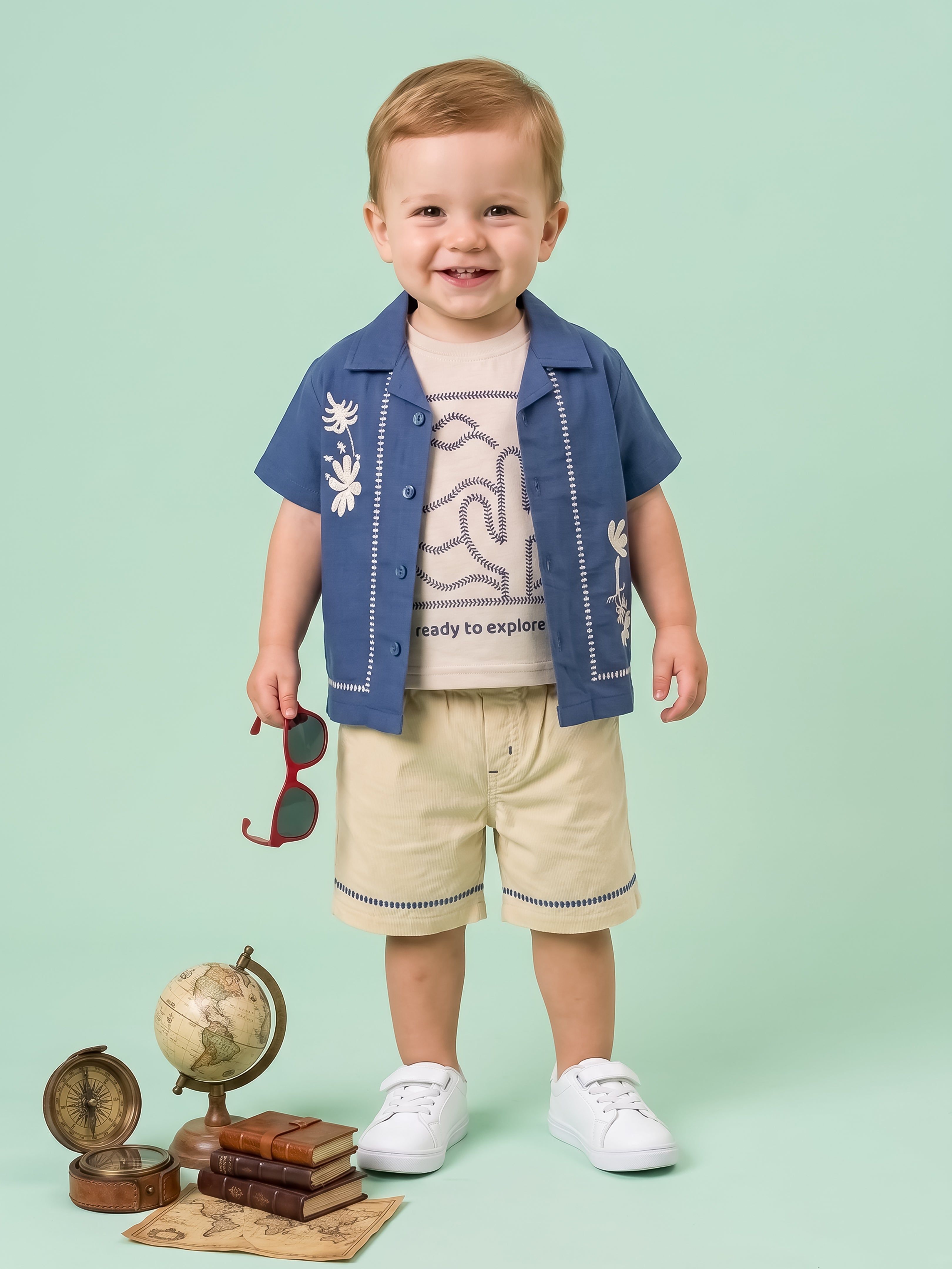 Cute Toddler Boy Summer Outfit