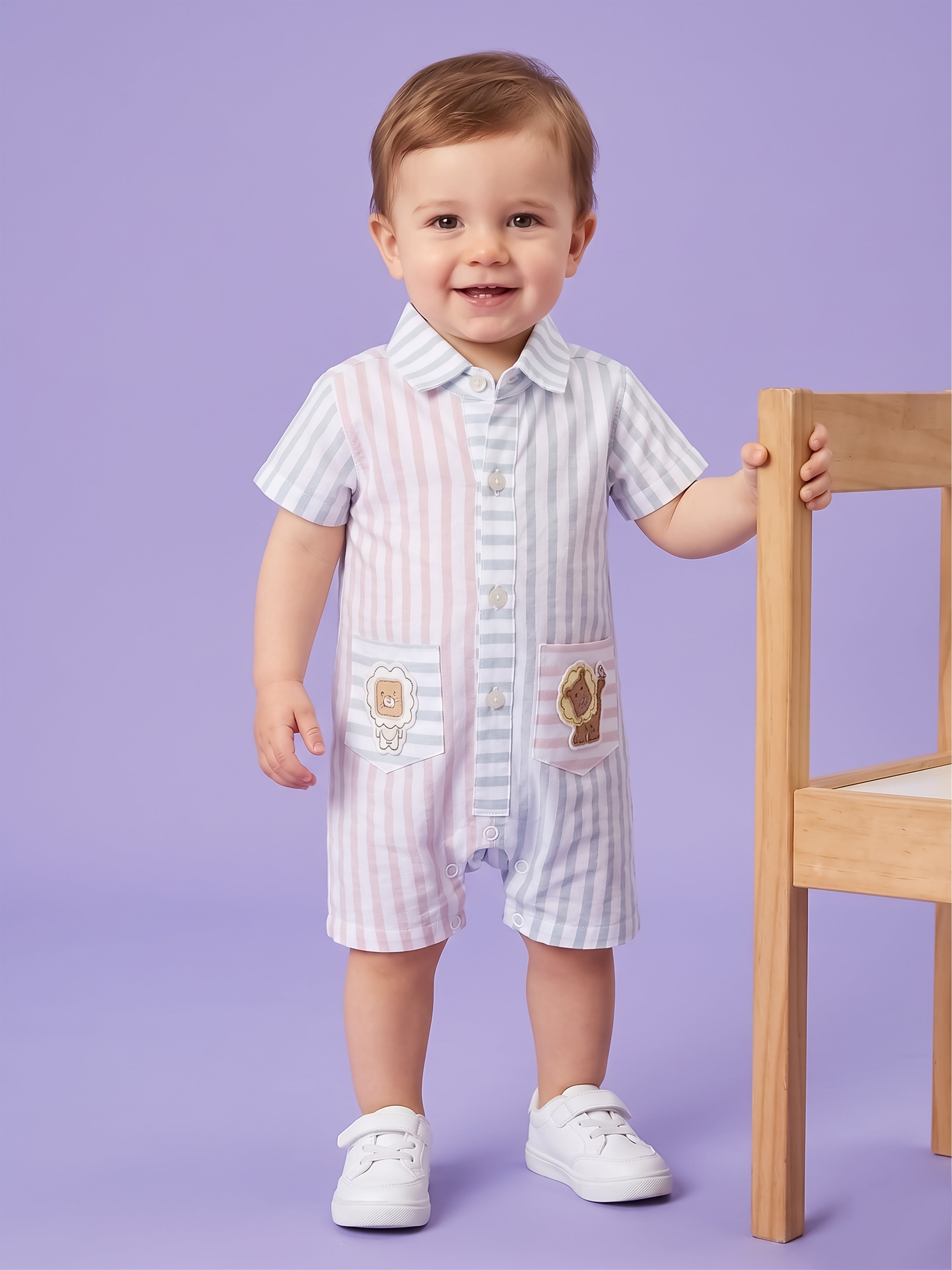 Baby Boy Romper Set
