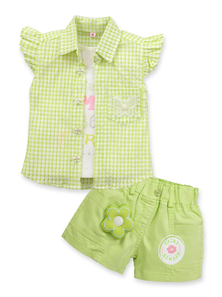 KETI MINI Shirt and Shorts With T-shirt