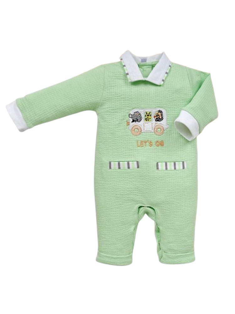 Pompidou Full Sleeves Rompers For Baby Boys