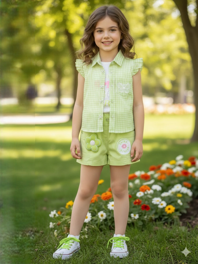 KETI MINI Shirt and Shorts With T-shirt