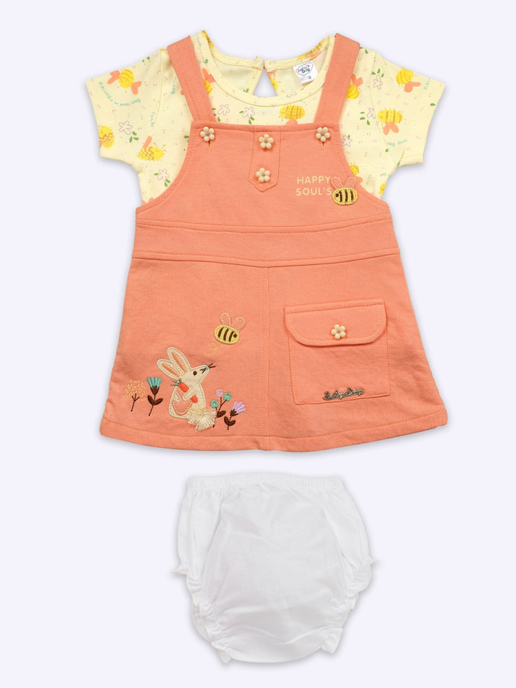BABY'S DAY Dungaree Dresses with Panty
