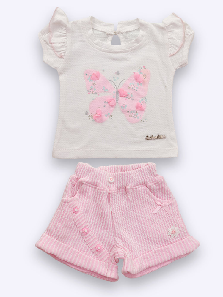 Baby's Day Girls Top and Shorts