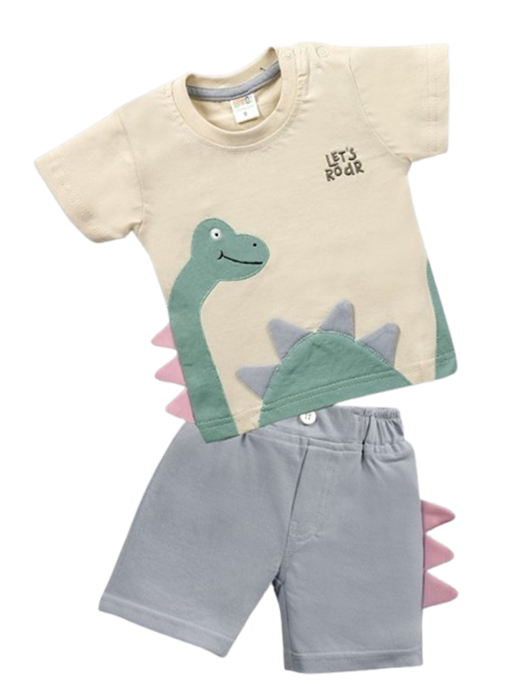 Pompidou Baby Boys Casual Shirt with Shorts