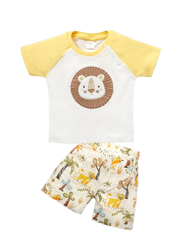 Pompidou Baby Boys Casual Shirt with Shorts