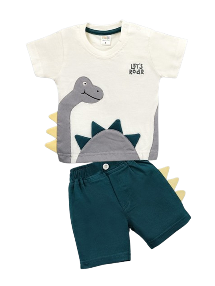 Pompidou Baby Boys Casual Shirt with Shorts