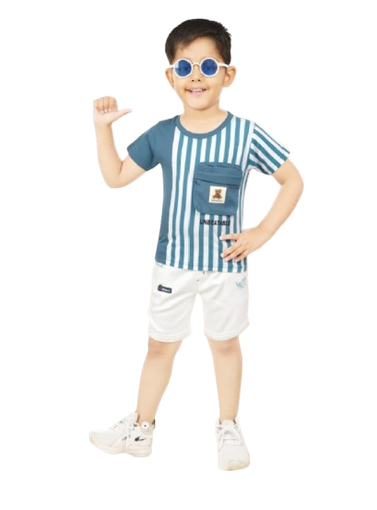 CHOO - CHOO Boys T-Shirt with Shorts Clothing Set