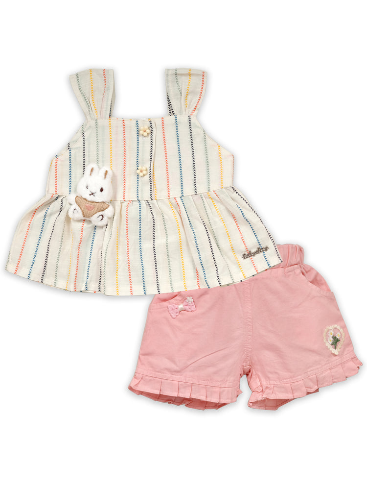 BABY'S DAY Pure Cotton Top With Shorts