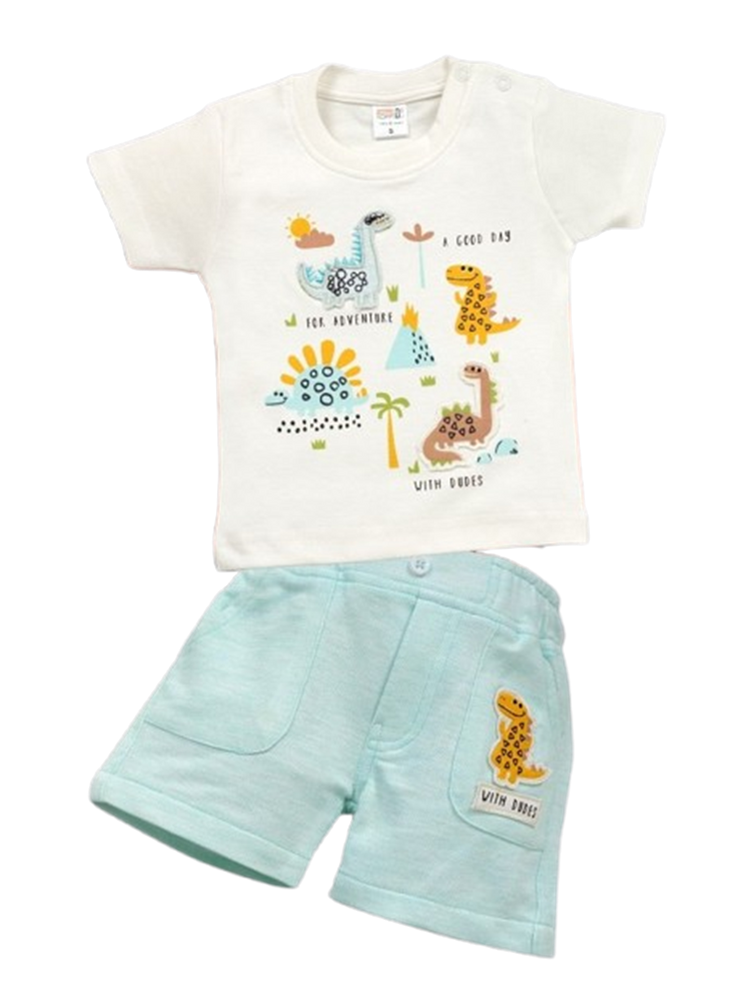 Pompidou Baby Boys Casual Shirt with Shorts