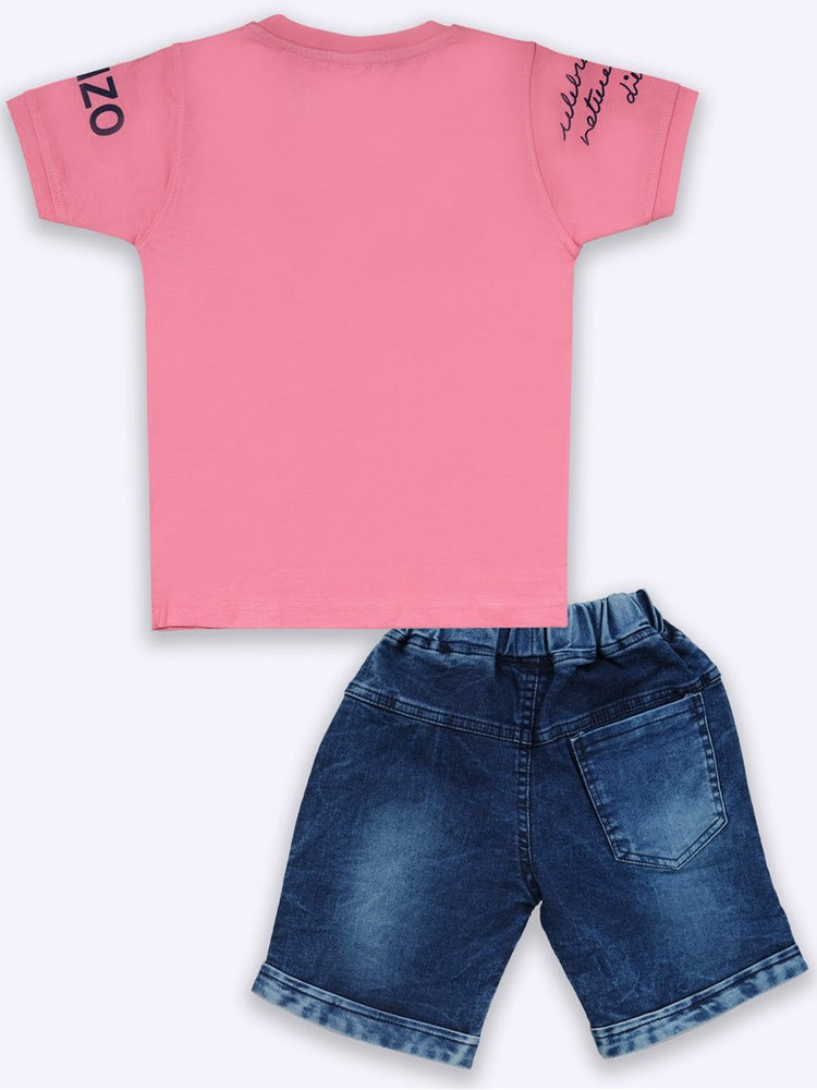 Choo Choo Toddler Boy Outfit Summer Clothing Set