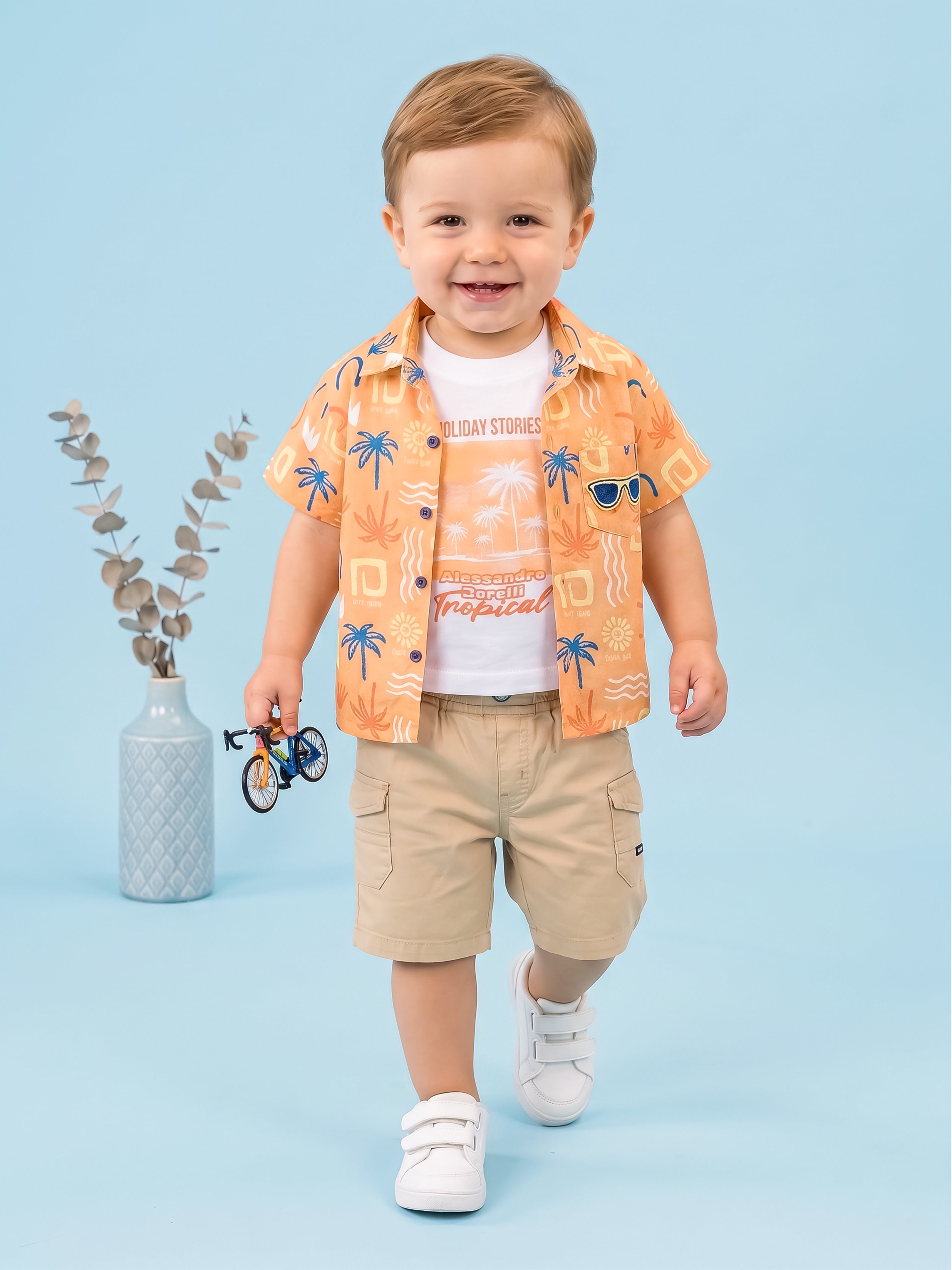 Boys Tropical Summer Outfit Set