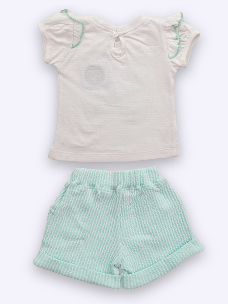 Baby's Day Girls Top and Shorts
