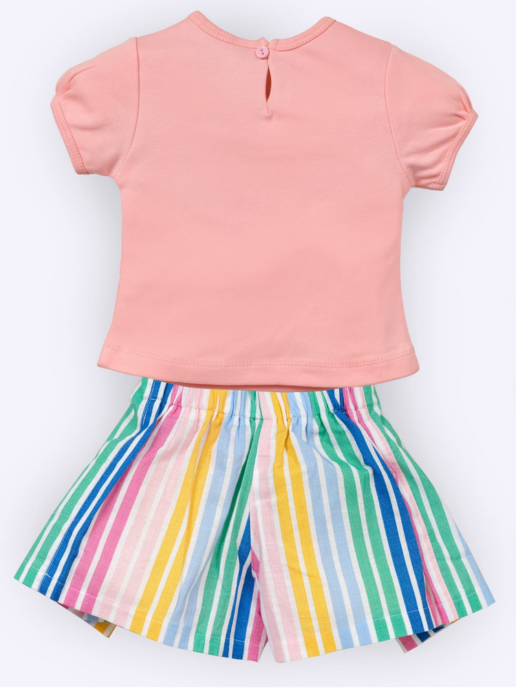 Babys Pure Cotton Top with Shorts