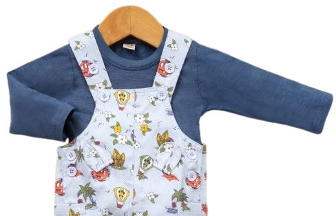 Pompidou Full Sleeves Rompers For Baby Boys