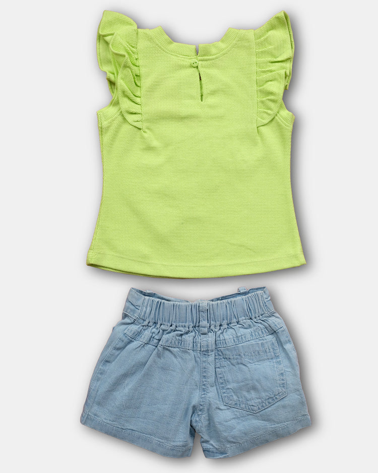 KETI MINI Tops and Bottoms Baby Girl Clothing set