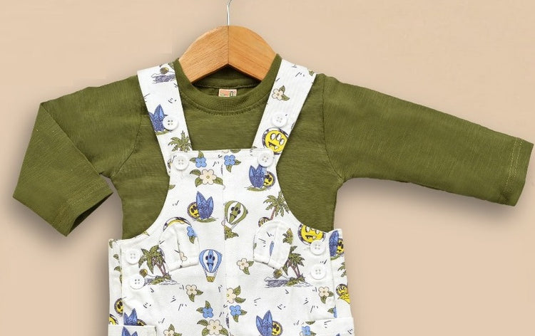 Pompidou Full Sleeves Rompers For Baby Boys