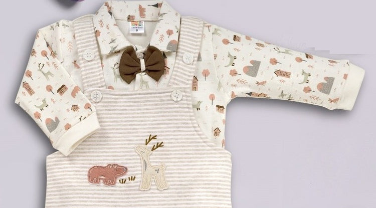 Pompidou Full Sleeves Rompers For Baby Boys