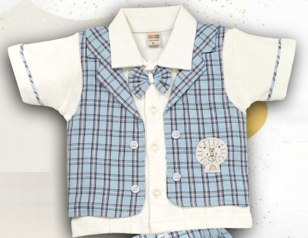 Pompidou 3 Piece Jacket Set for Baby Boys