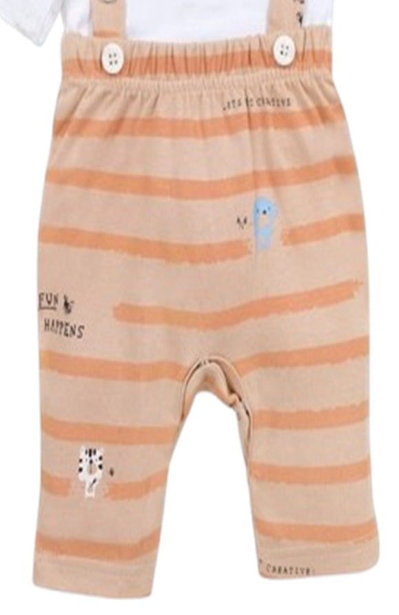 Pompidou Full Sleeves Rompers For Baby Boys