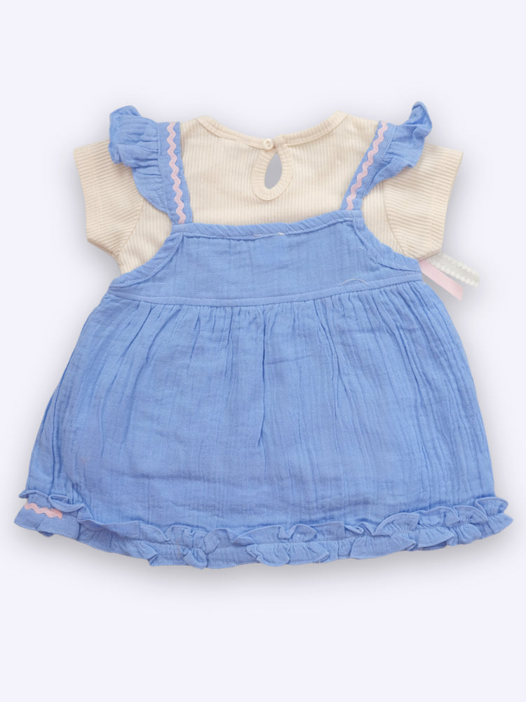 KIKO Cotton Dunagree Set for New Born Baby