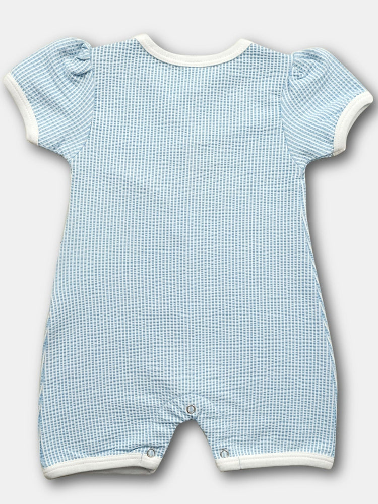 JELLY JOY Infant Girls Self Design Cotton Rompers