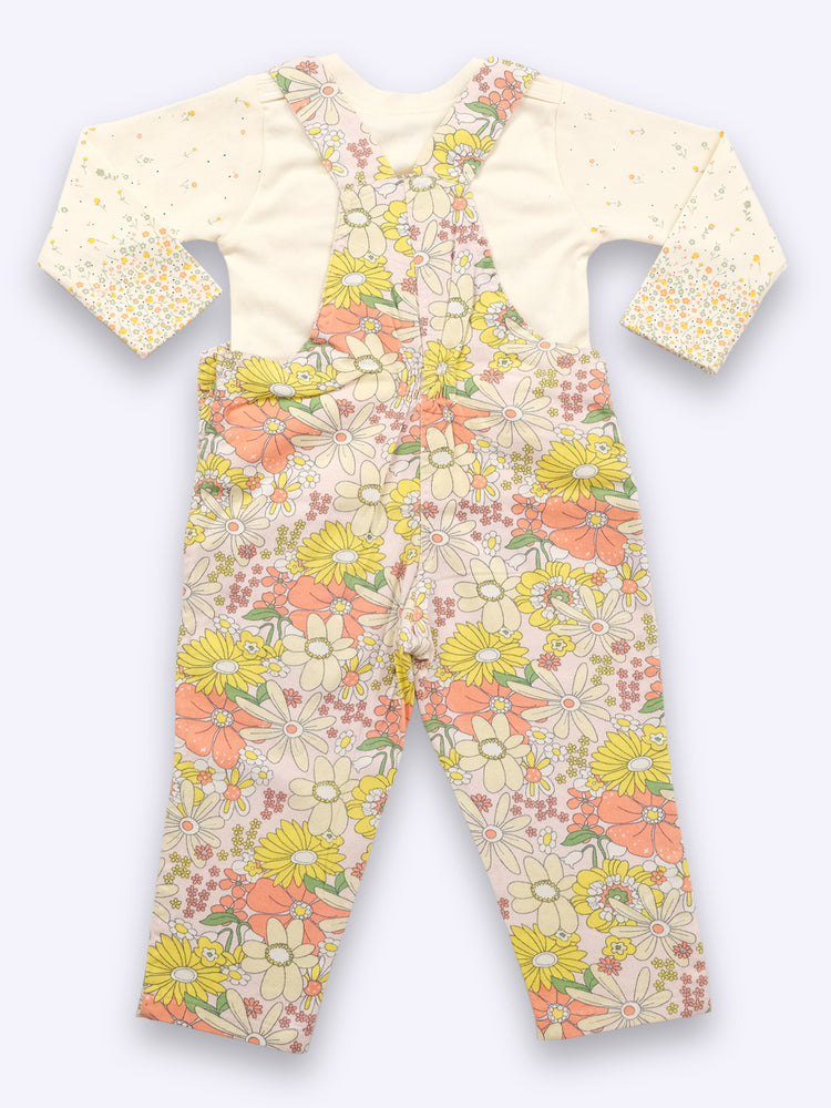 KETI MINI Romper For Girls Casual Floral Print