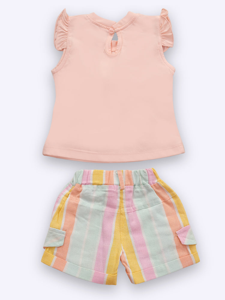 Baby's Day Girls Top and Shorts