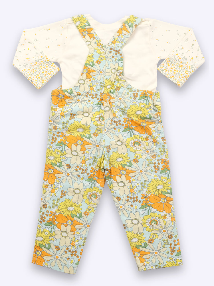 KETI MINI Romper For Girls Casual Floral Print