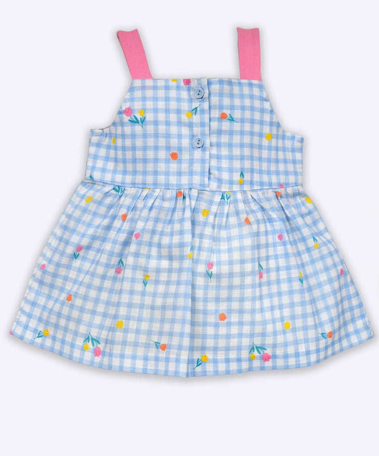 Baby's Day Frock Fit & Flare Dress with panty