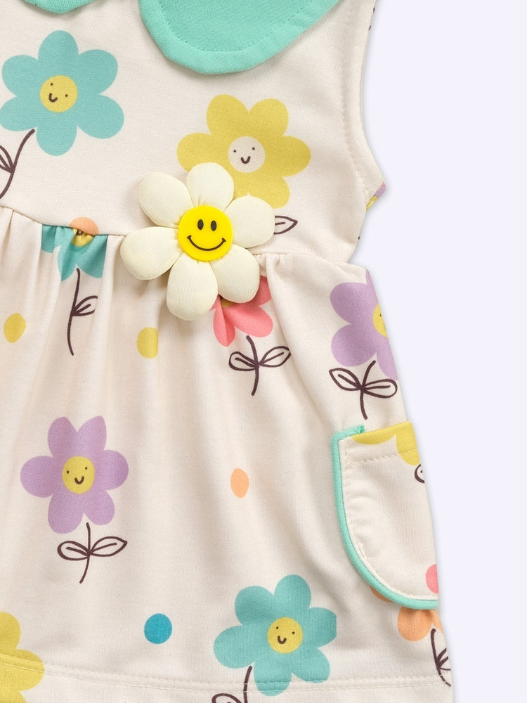 JELLY JOY A-line Frock for Kids Girls