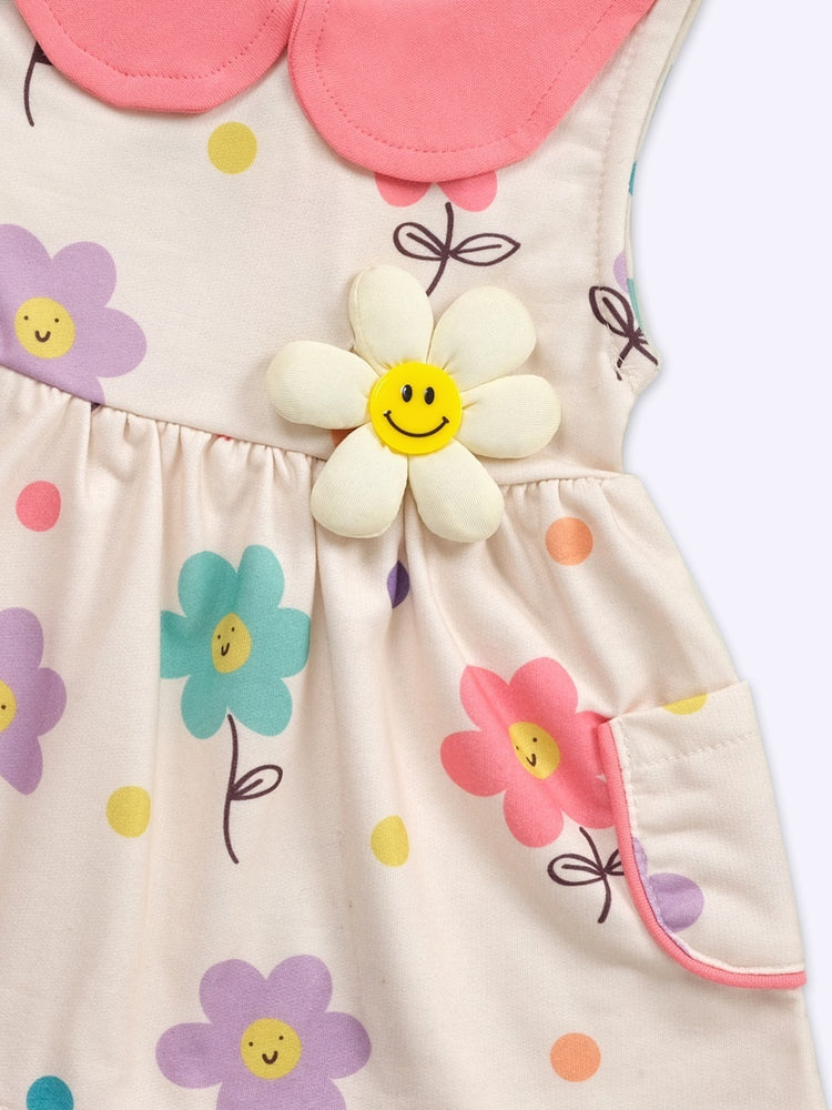JELLY JOY A-line Frock for Kids Girls