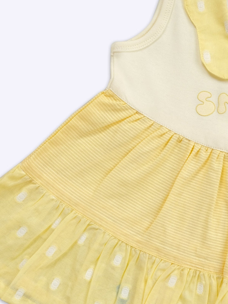 JELLY JOY Pure Cotton Fit & Flare Dress