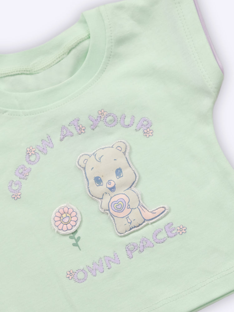 Baby's Day Cotton Top & Shorts Hot Pant