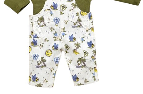 Pompidou Full Sleeves Rompers For Baby Boys