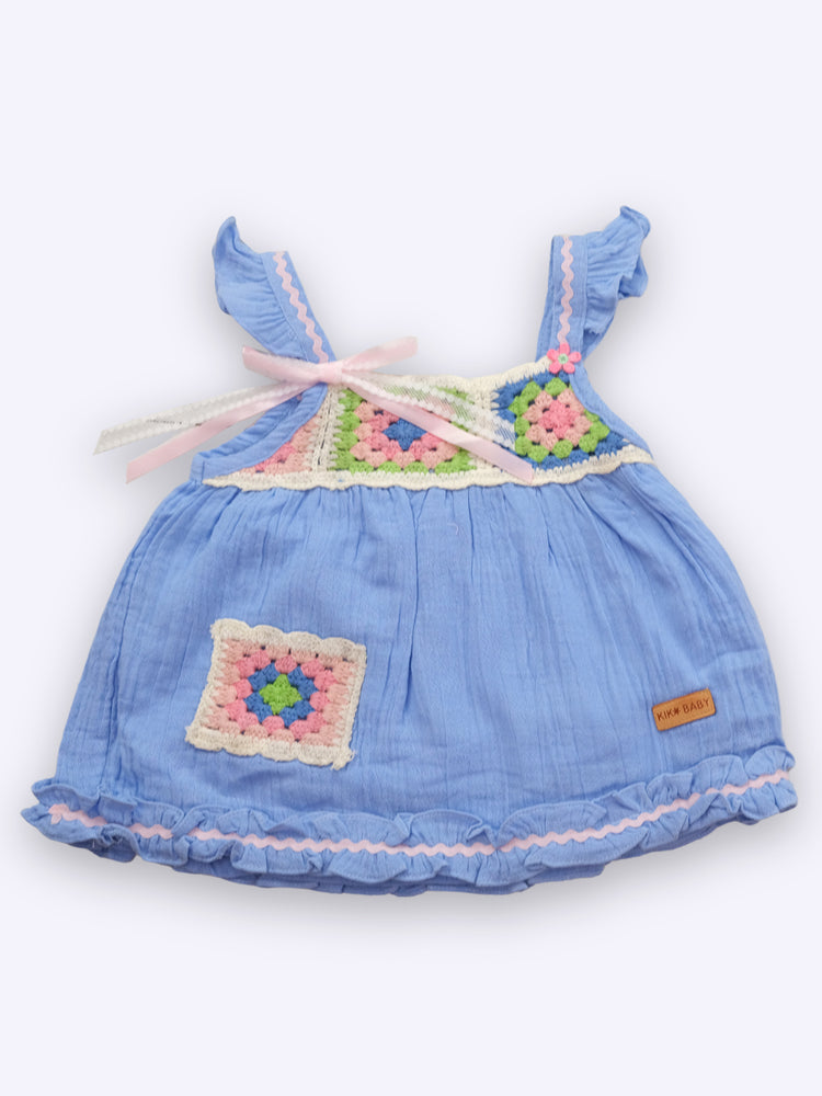 KIKO Cotton Dunagree Set for New Born Baby