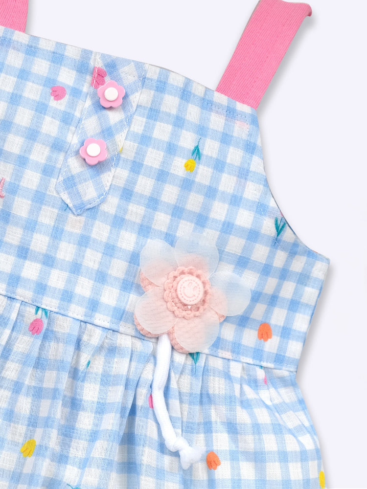 Baby's Day Frock Fit & Flare Dress with panty
