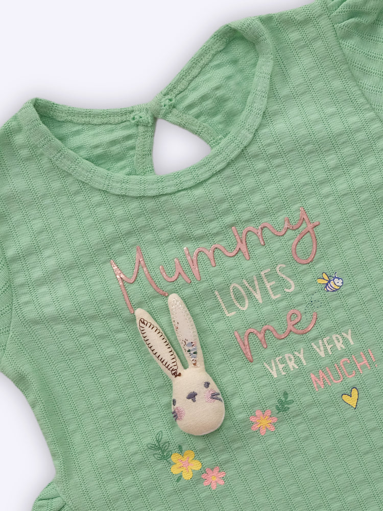 Baby's Day Girls Cotton Top and Shorts