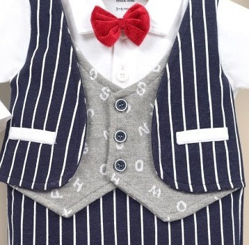 Pompidou Full Sleeves Rompers For Baby Boys
