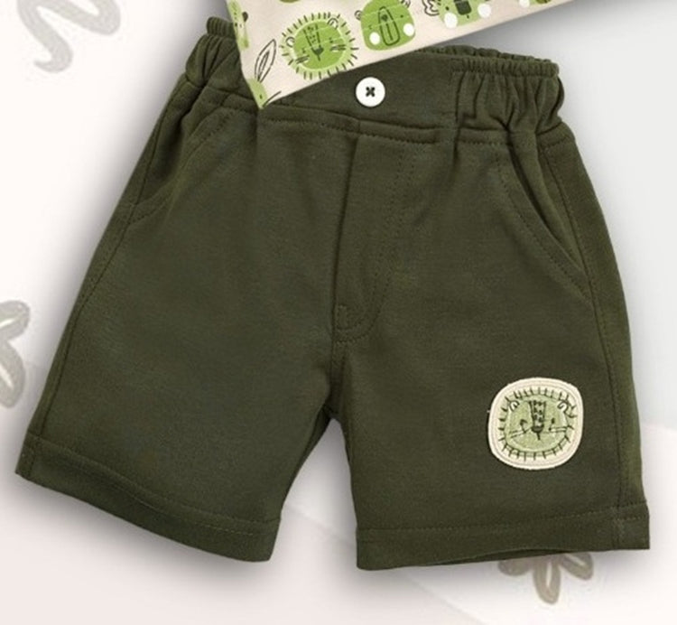 Pompidou Baby Boys Casual Shirt with Shorts
