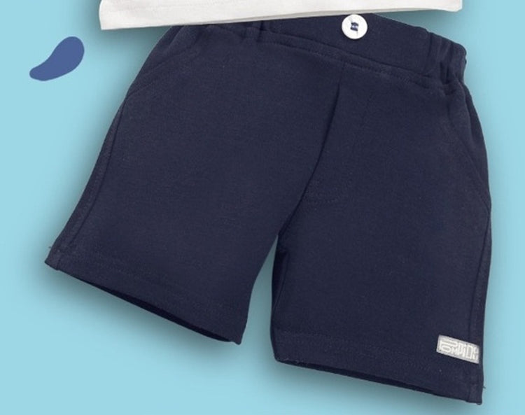 Pompidou Baby Boys Casual Shirt with Shorts