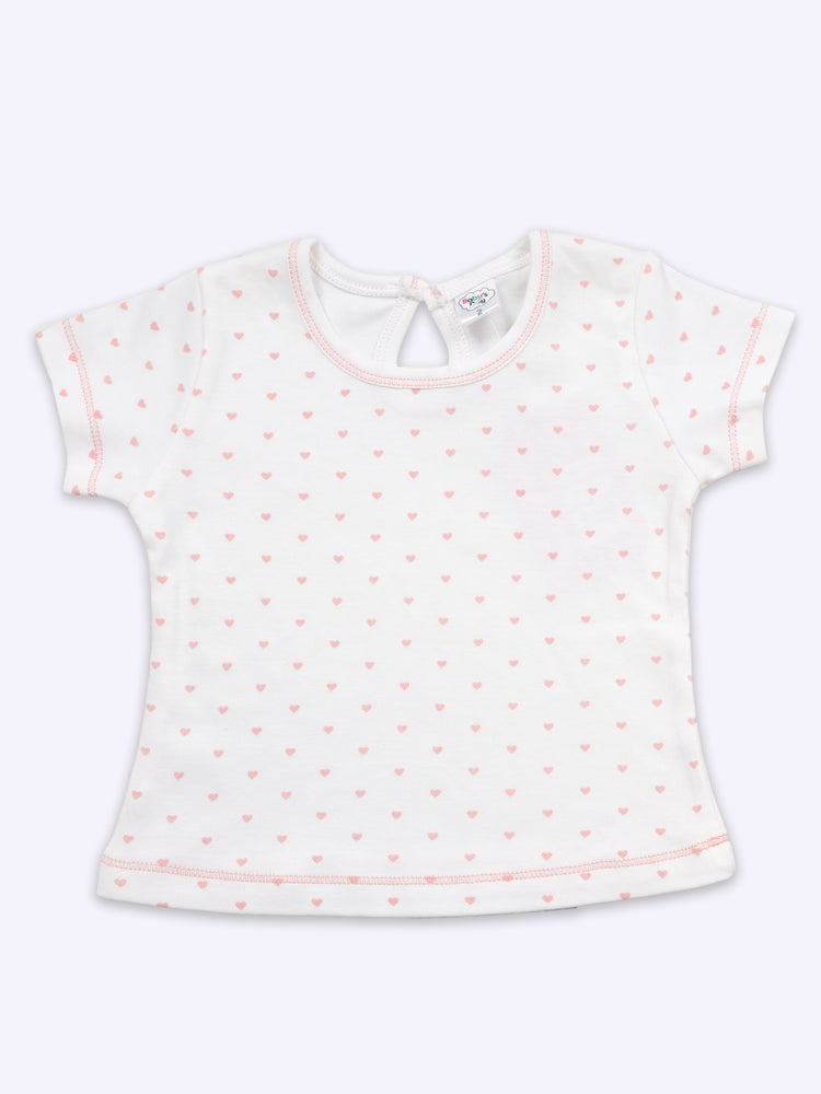 BABY'S DAY Top With Dungaree Dresses with Panty