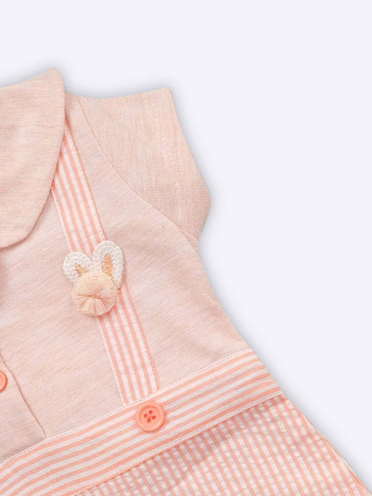 KIKO Printed Cotton Romper for New Born Baby