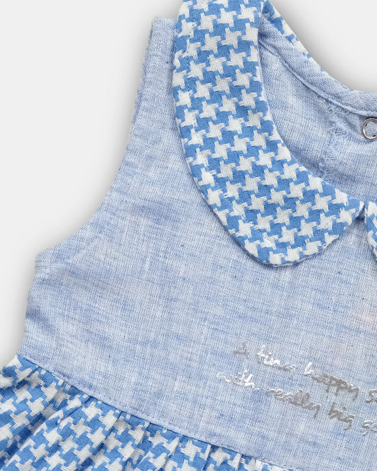JELLY JOY Girls Sleeveless Checked Frock Dresses