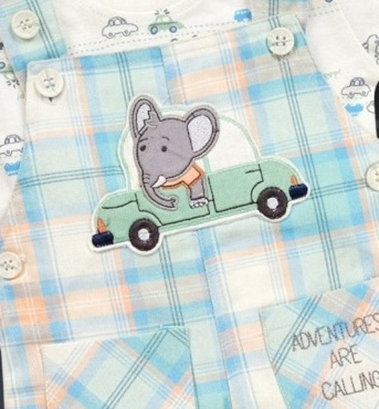 Pompidou Printed Full Sleeves Rompers For Baby Boys