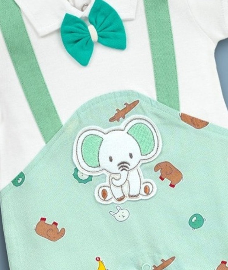Pompidou Full Sleeves Rompers For Baby Boys