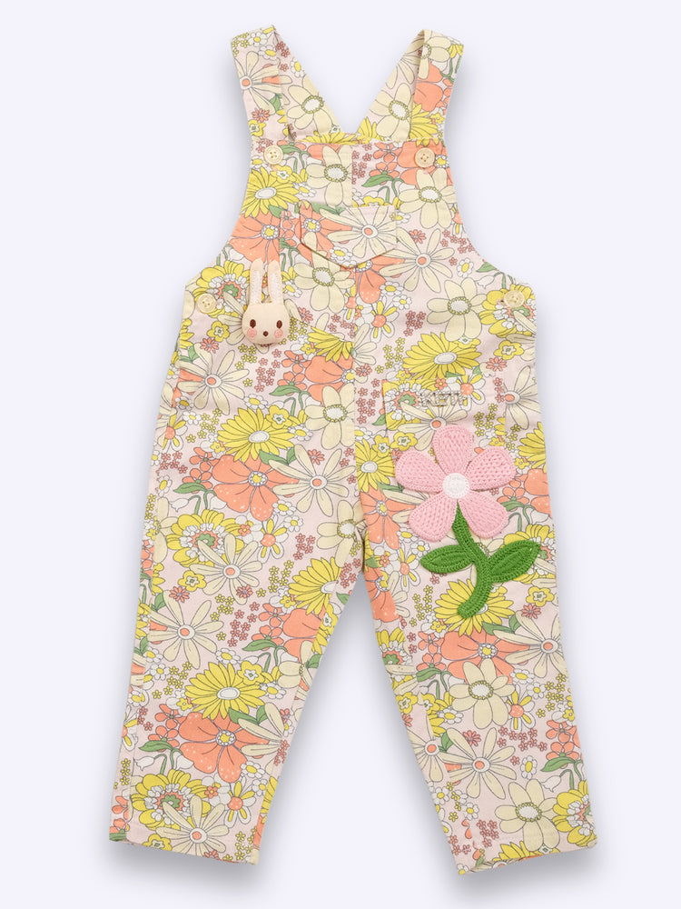 KETI MINI Romper For Girls Casual Floral Print