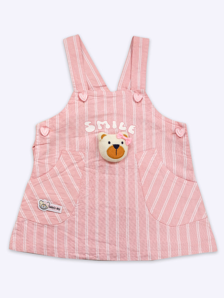 BABY'S DAY Top With Dungaree Dresses with Panty